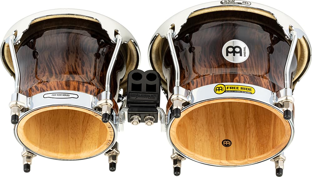 Amazon.com: Meinl Percussion FWB400BB Free Ride Series Wood Bongos